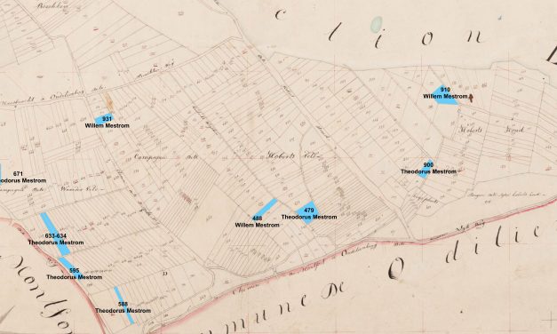 Percelen Familie Mestrom in Linne 1811-1832